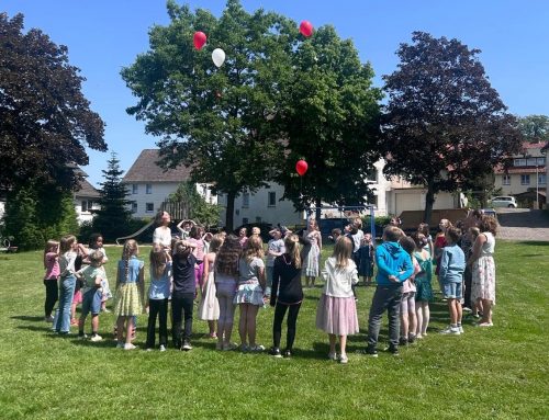 Spendenübergabe Grundschule Baarsen für die ambulante Kinderhospizarbeit